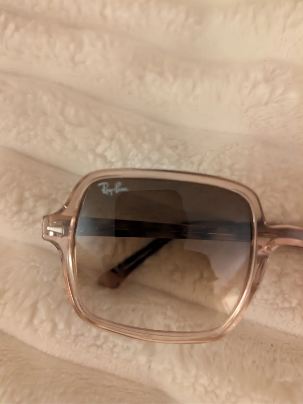 Ray-Ban Women's Square Sunglasses in Light Pink Gradient